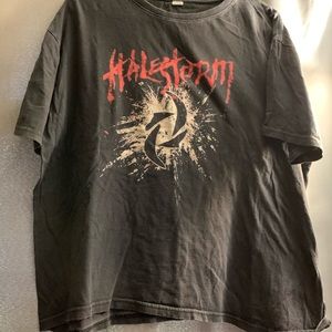 Black Halestorm tee
